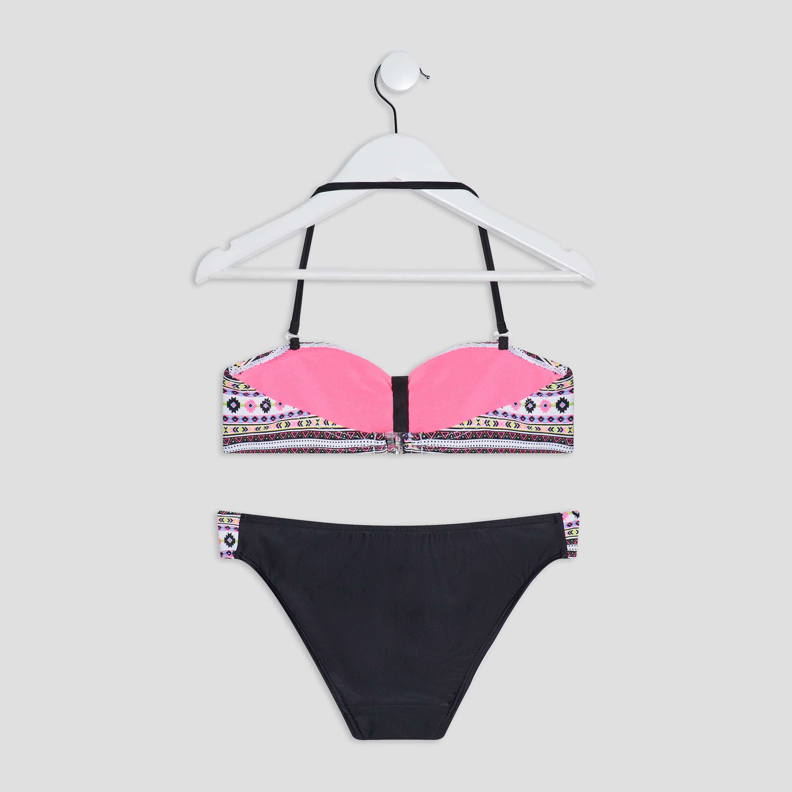 Maillot de bain 2 pièces multicolore fille | La Halle