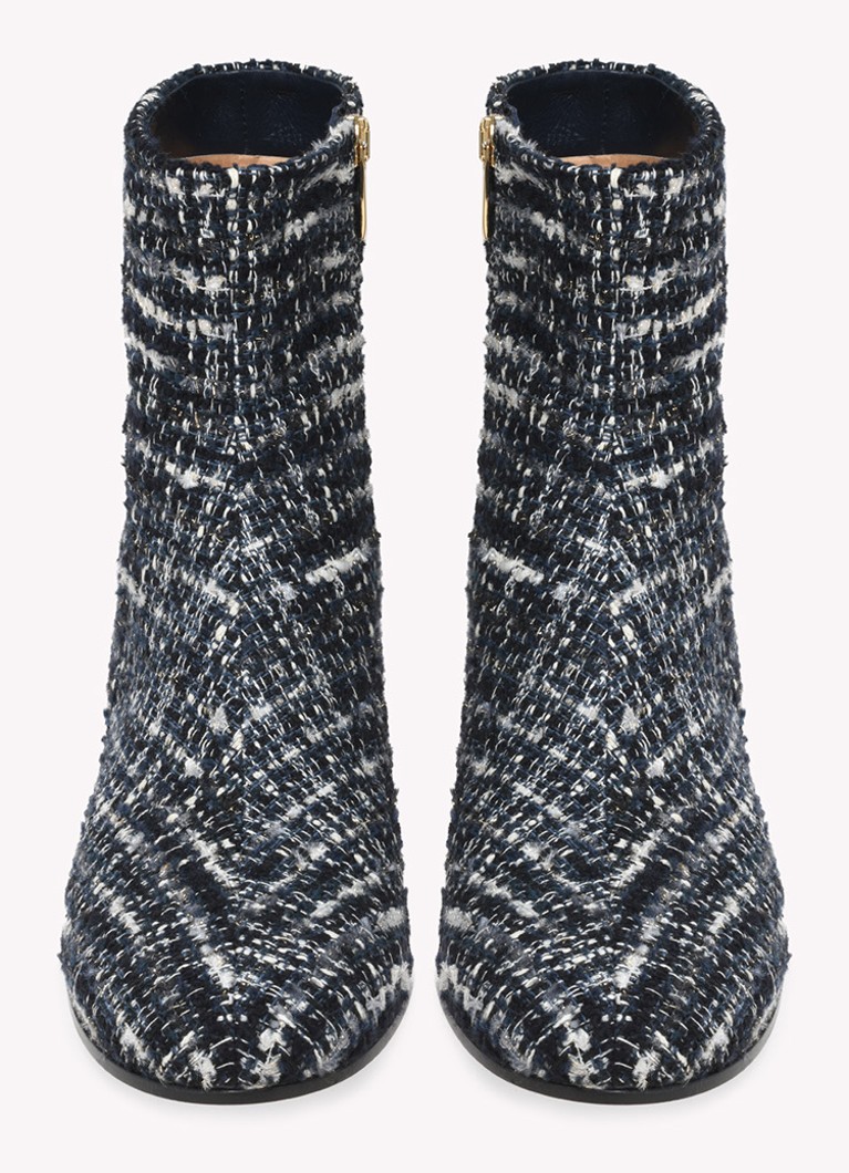 Stivaletto Gianvito Rossi Joelle 45 con effetto tweed