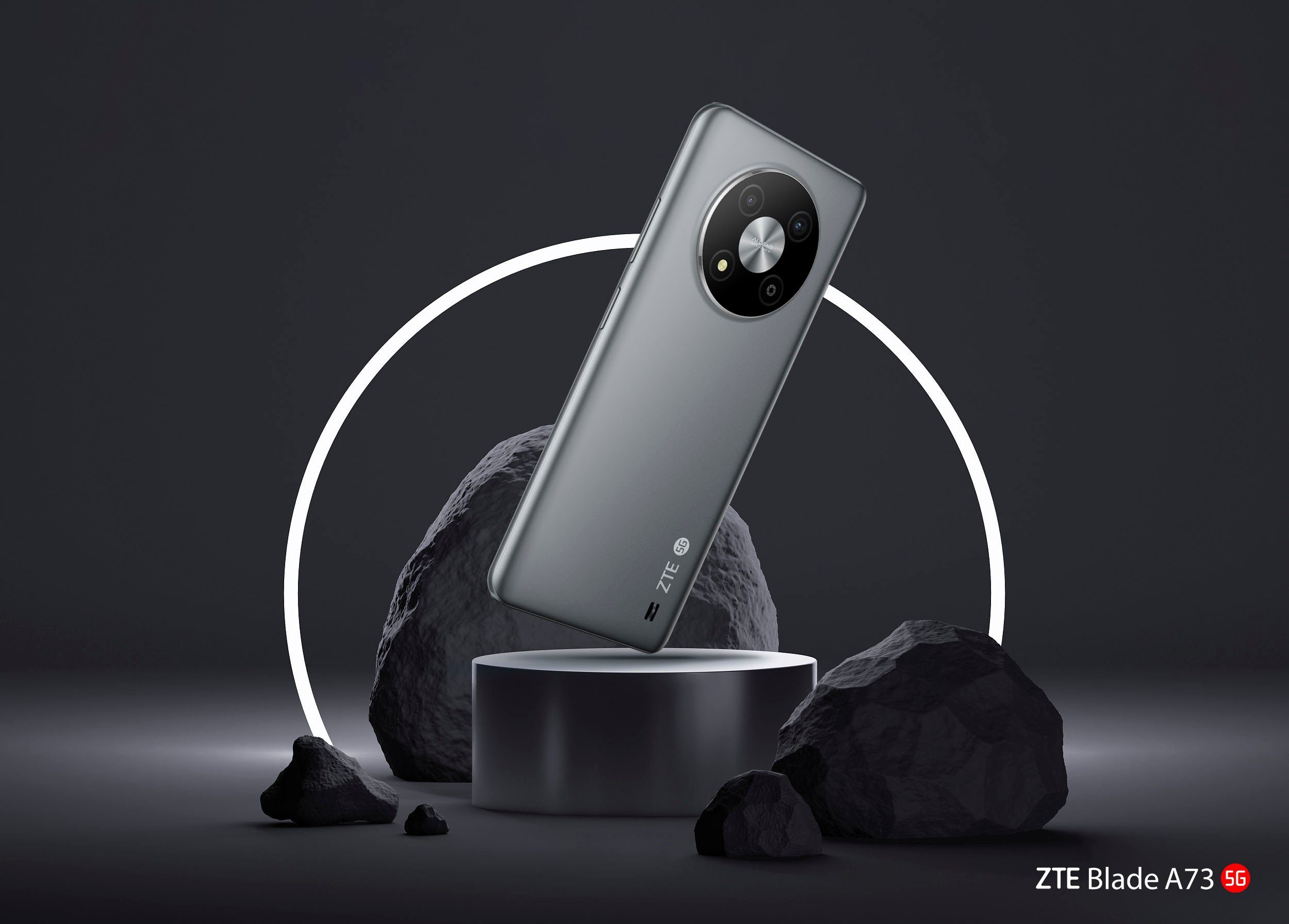 ZTE Blade A73 5G Smartphone (16,56 cm/6,52 Zoll, 128 GB Speicherplatz, 50 MP Kamera)