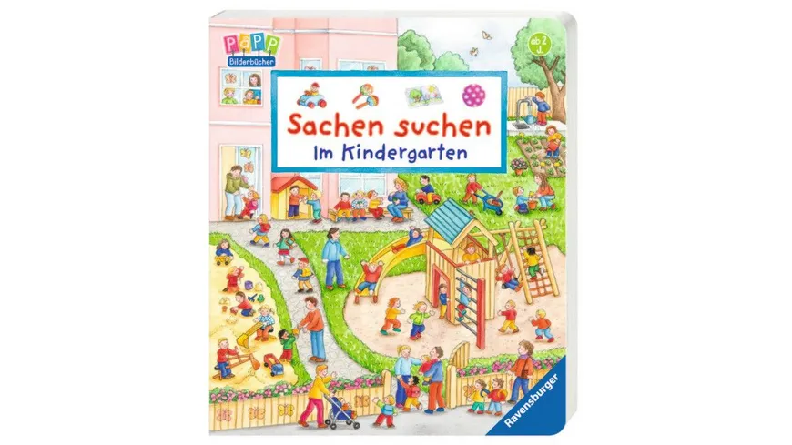 Ravensburger - Sachen suchen: Im Kindergarten