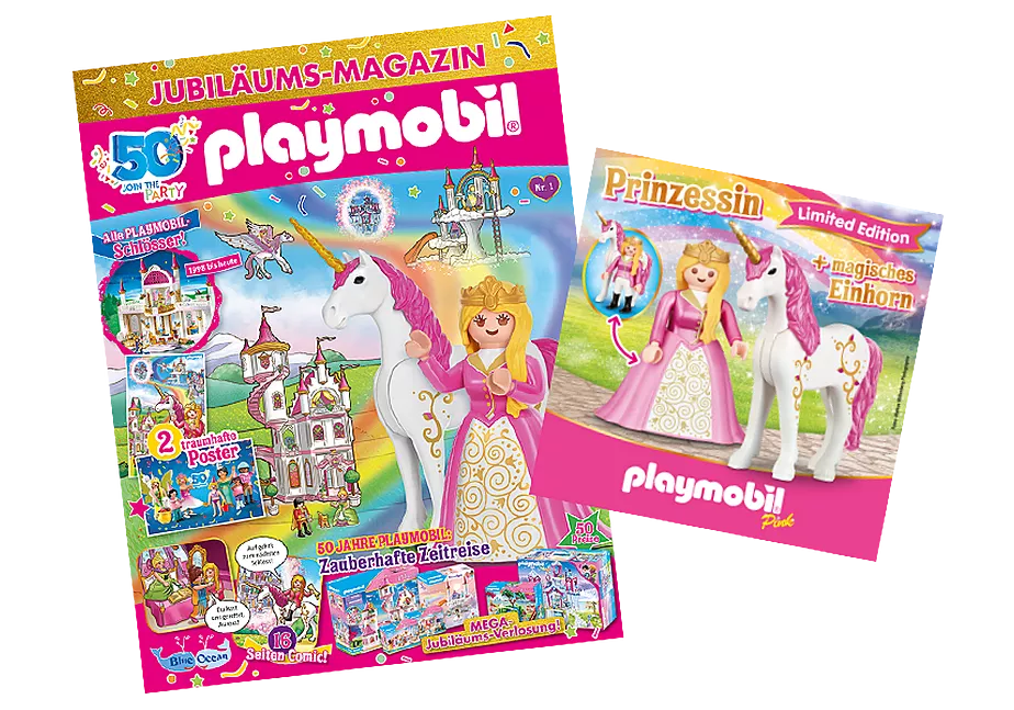 PLAYMOBIL- Jubil&auml;umsmagazin Pink 2024