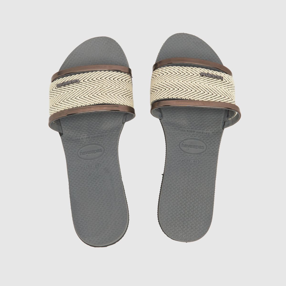 Havaianas Trancoso csúszószandál szürke színben.