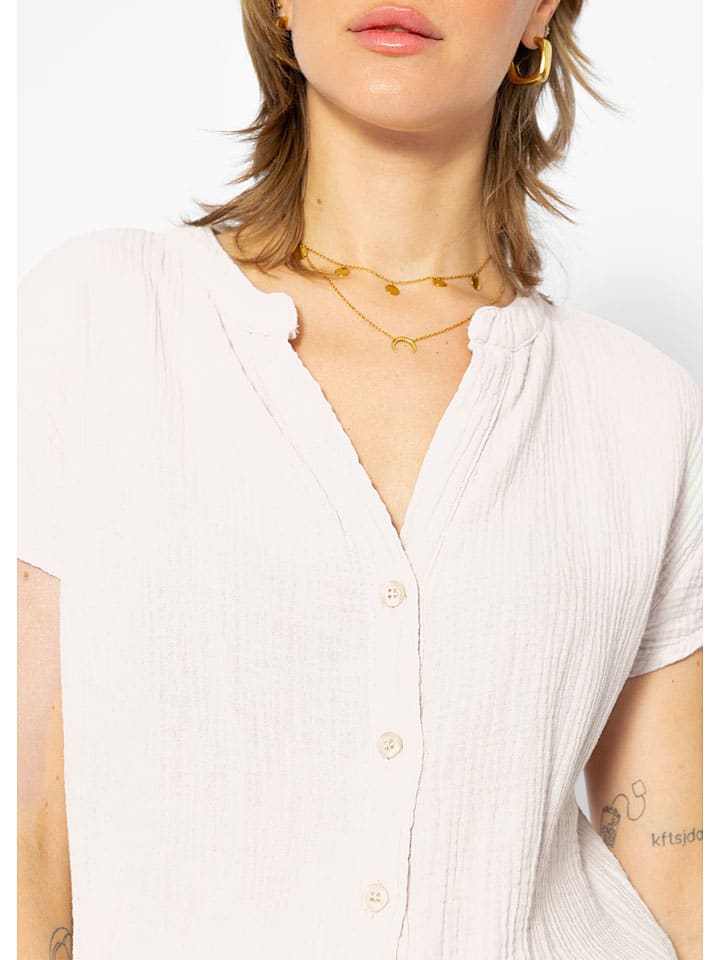 SASSYCLASSY Jumpsuit in Creme günstig kaufen