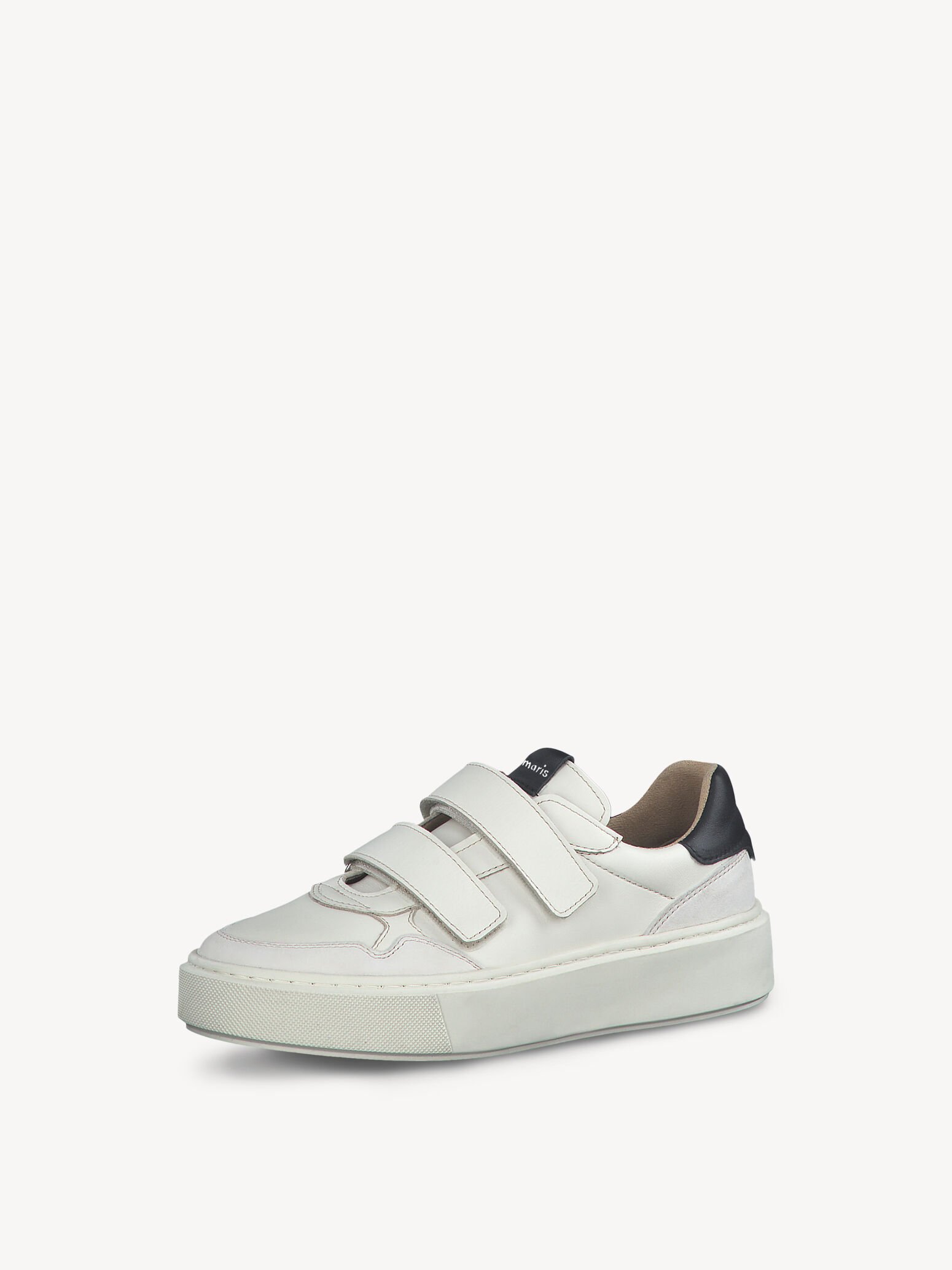 Basket en cuir - beige
