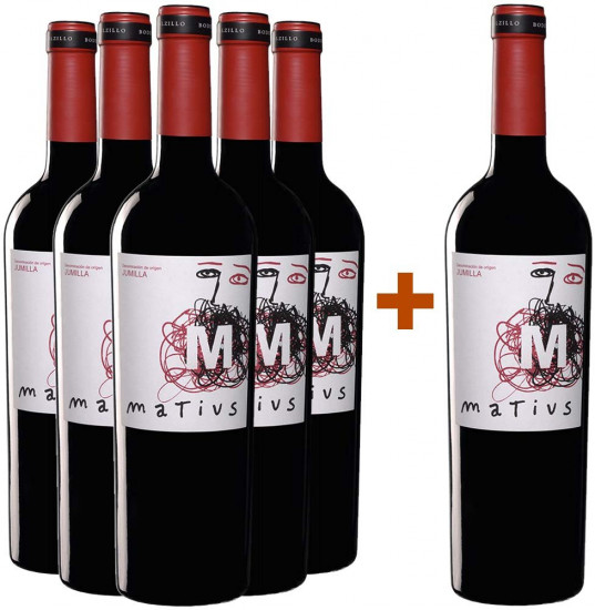 5+1 Aktionspaket Matius Crianza Jumilla DO - Bodegas Salzillo