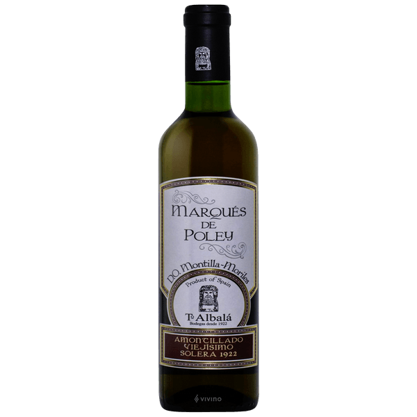 Toro AlbaláMarqués de Poley  Amontillado Viejisimo Solera  1922 1922