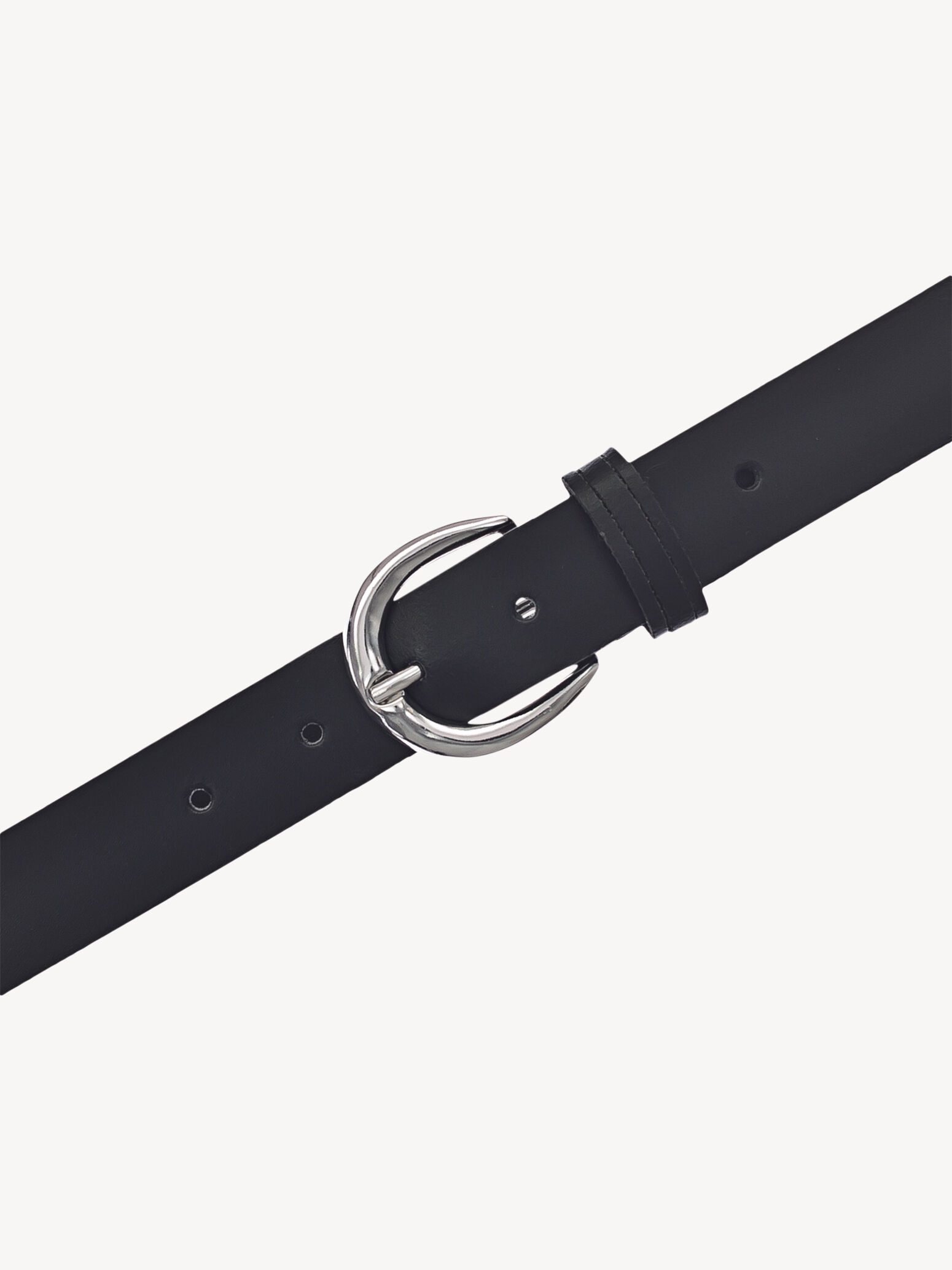 Ceinture en cuir - noir