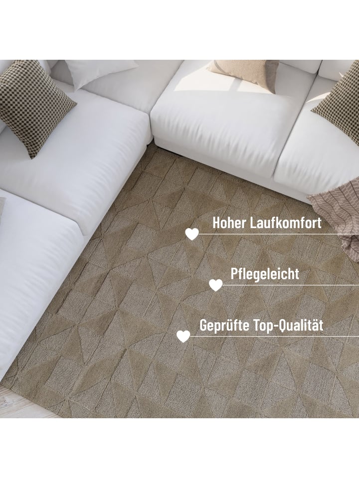 Wecon Home Läufer Hamptons THIRTYSEVEN in sand beige günstig kaufen