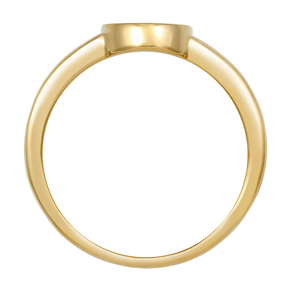 Elli Elli Bague Cercle Basic Géo Bague Femme - (925/1000) Argent Bague