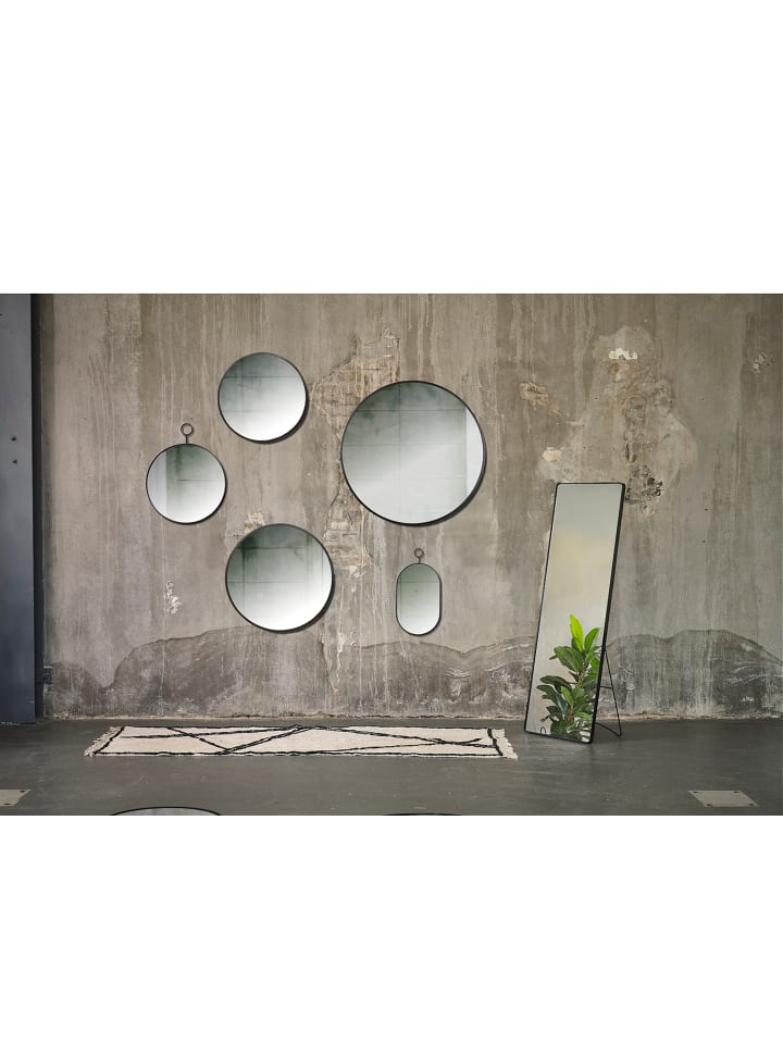 Villa Collection Spiegel Vardo in Schwarz günstig kaufen 100 cm