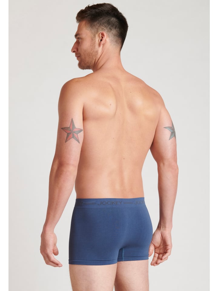 Jockey Boxershorts Everyday Seamfree 3 Stück in Dunkelblau günstig kaufen