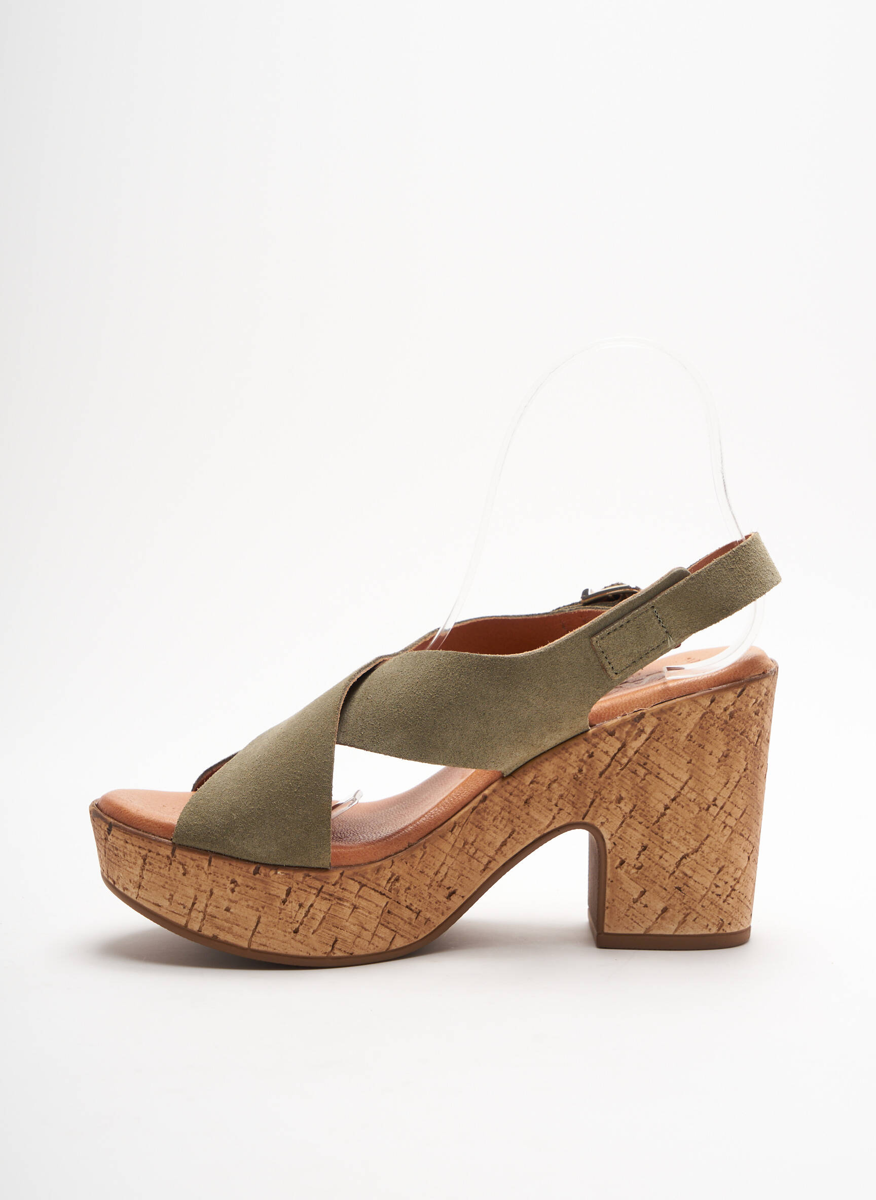 Kaola Sandales Nu Pieds Femme couleur vert
