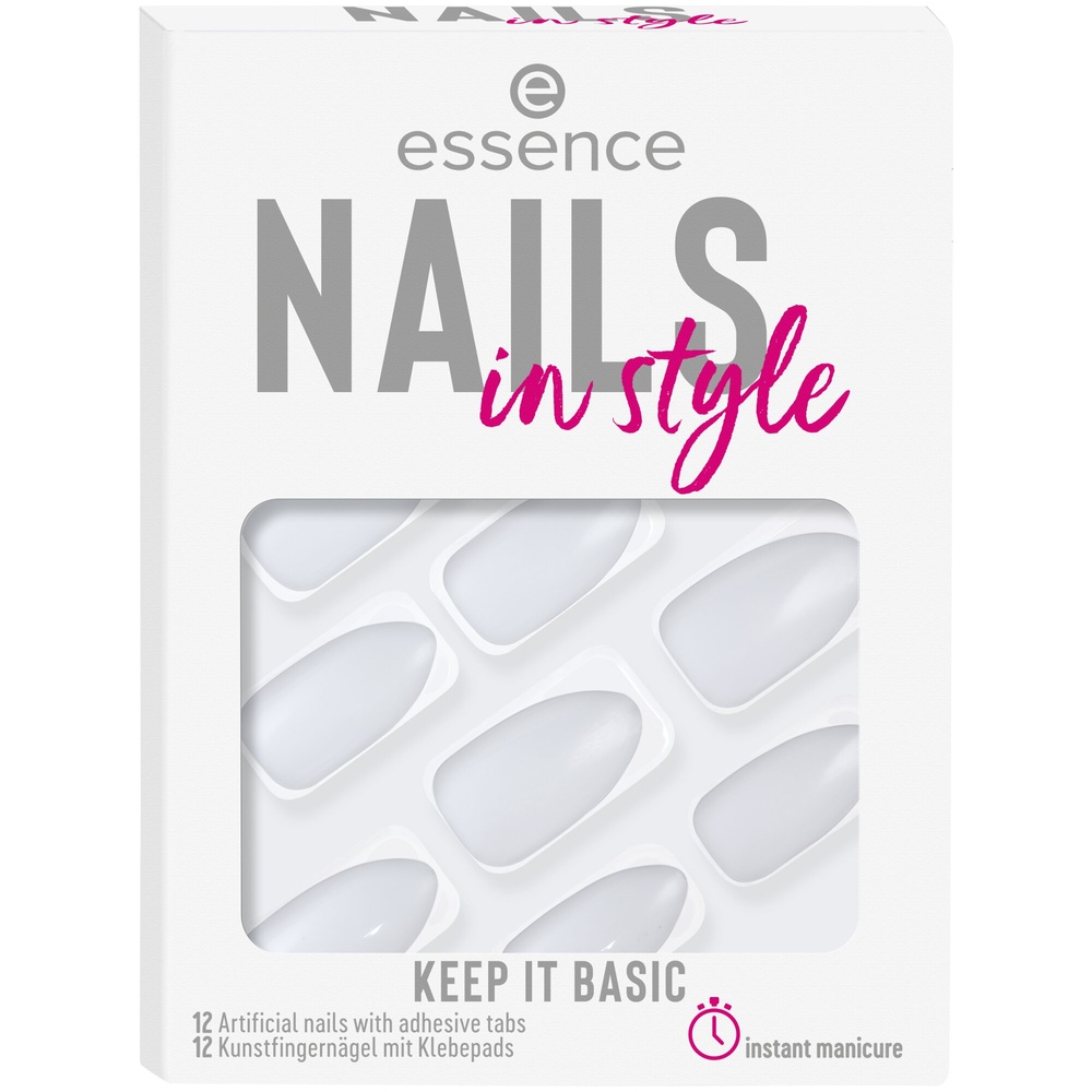 essence nails in style faux ongles 15 KEEP IT BASIC Faux Ongles