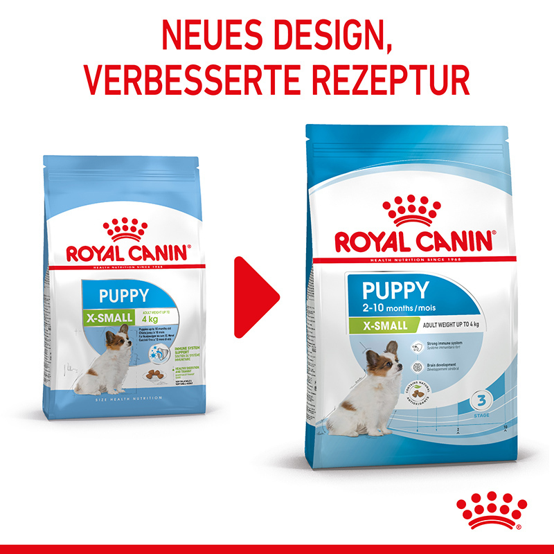 ROYAL CANIN Hundetrockenfutter ROYAL CANIN X-Small Puppy 2x3 kg