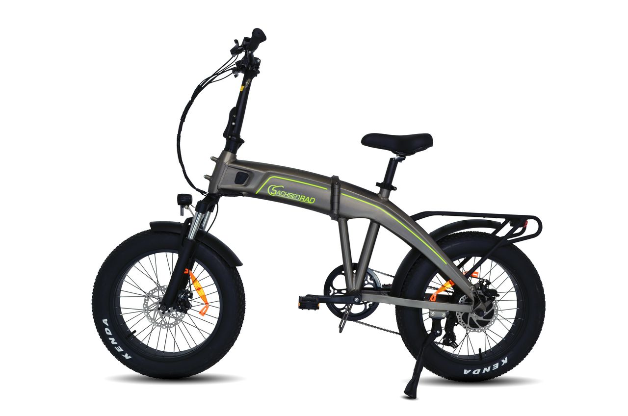 SachsenRad E-Folding Bike F6 Safari Fatbike