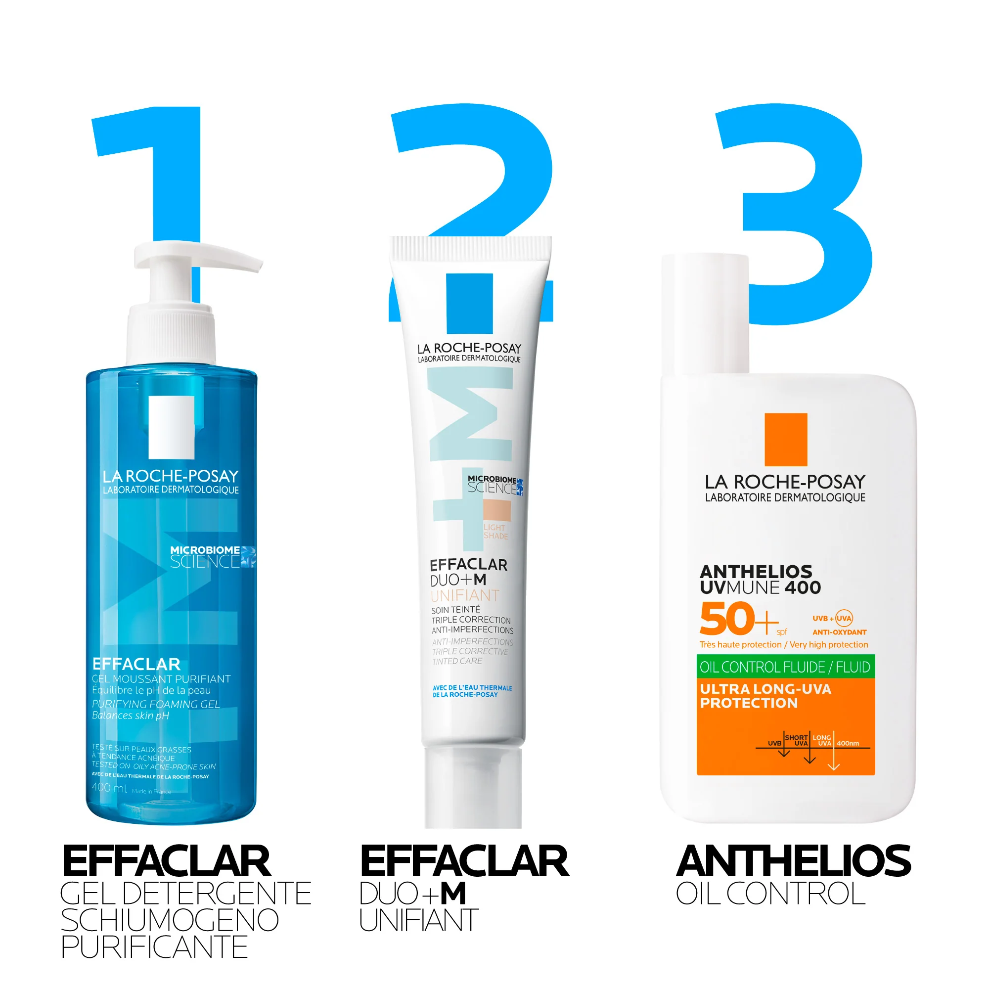 Effaclar Duo+M Unifiant, soin correcteur, unifiant et purifiant - Crème teintée pour le visage, idéale pour les imperfections