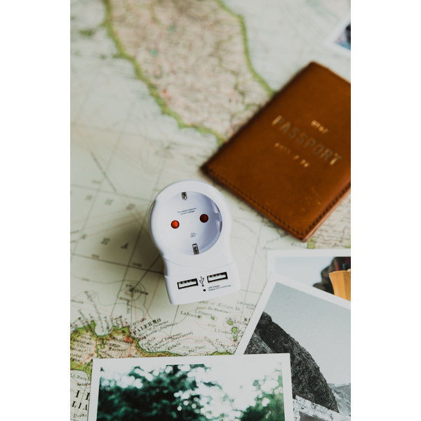EUROPE TO UK USB - Reisestecker