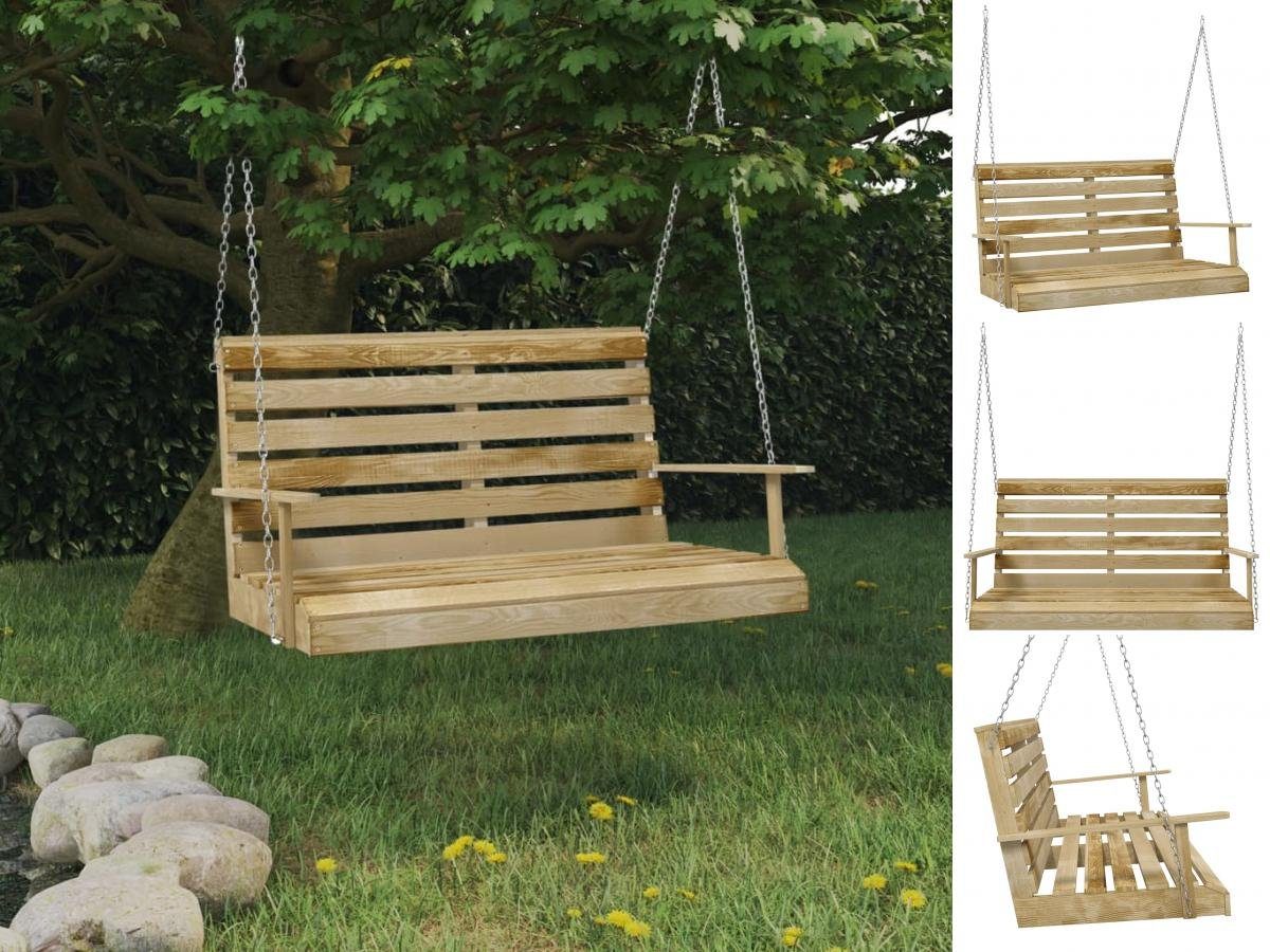 vidaXL Hollywoodschaukel Hollywoodschaukel 110 cm Imprägniertes Kiefernholz