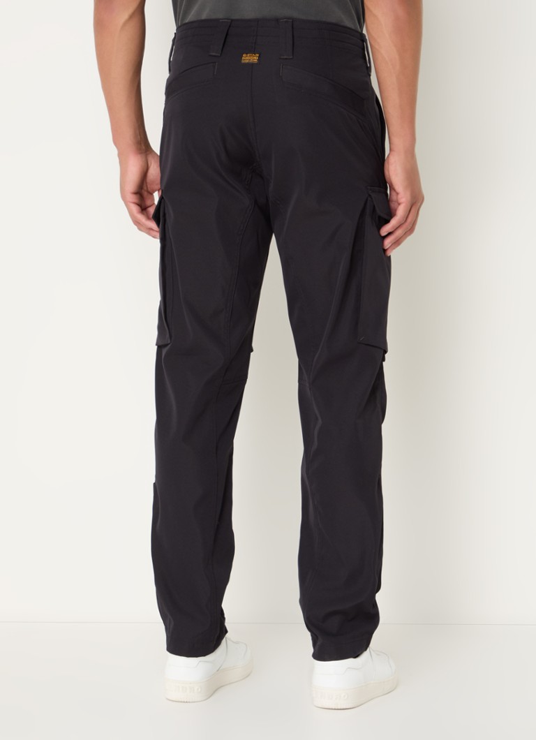 Pantaloni cargo cu croială dreaptă și buzunare cu clapă G-Star RAW