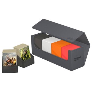 Ultimate Guard Arkhive 400+ XenoSkin Monocolor Grau