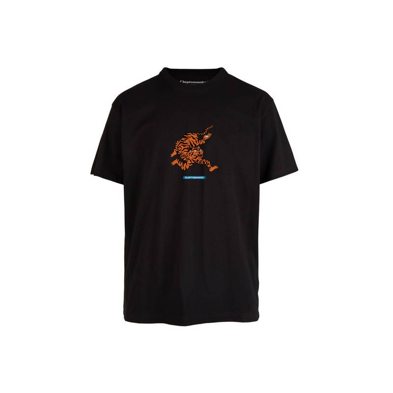 Cleptomanicx Tiger Limbs Printshirt Herren