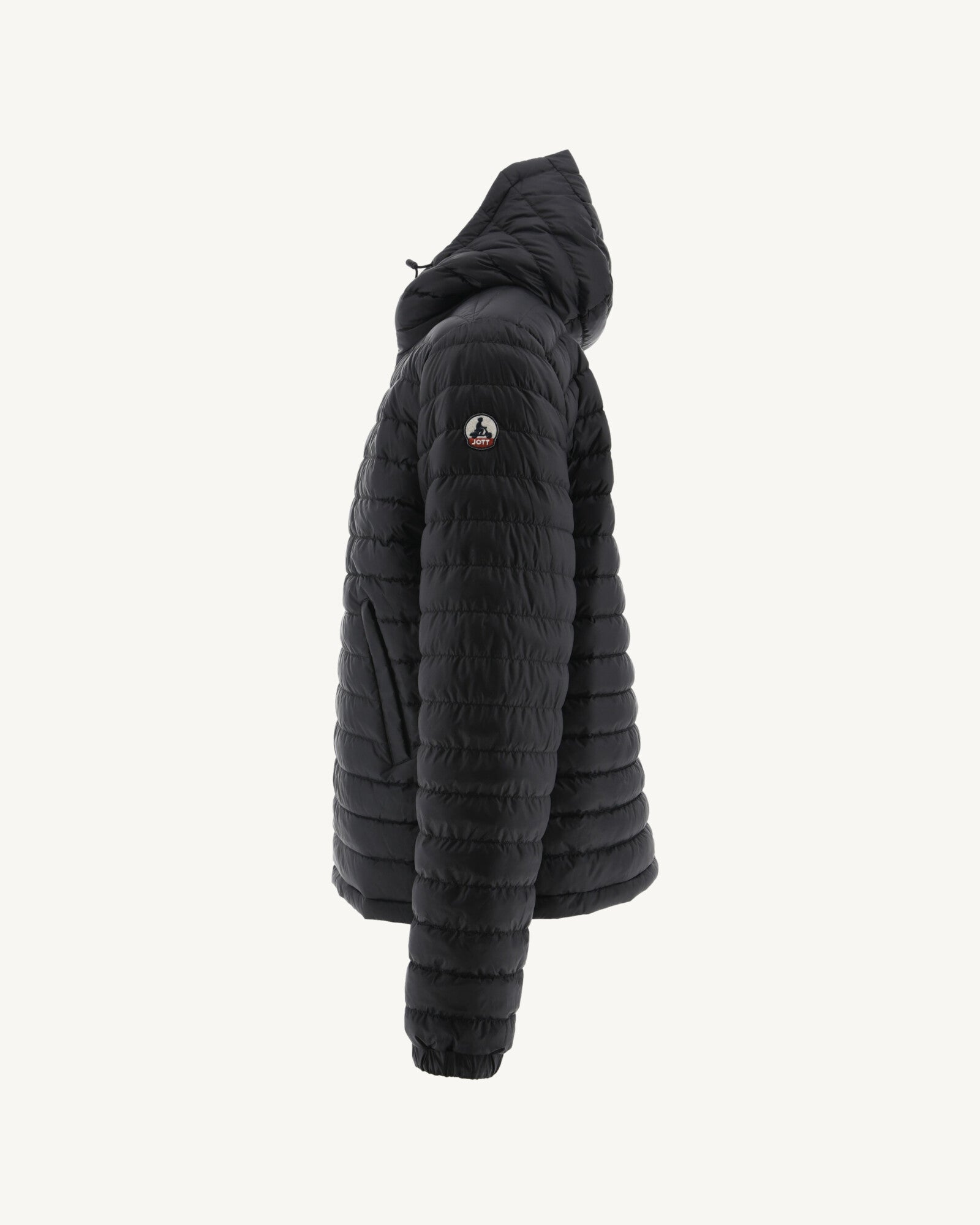 Doudoune réversible à capuche Noir Bergen