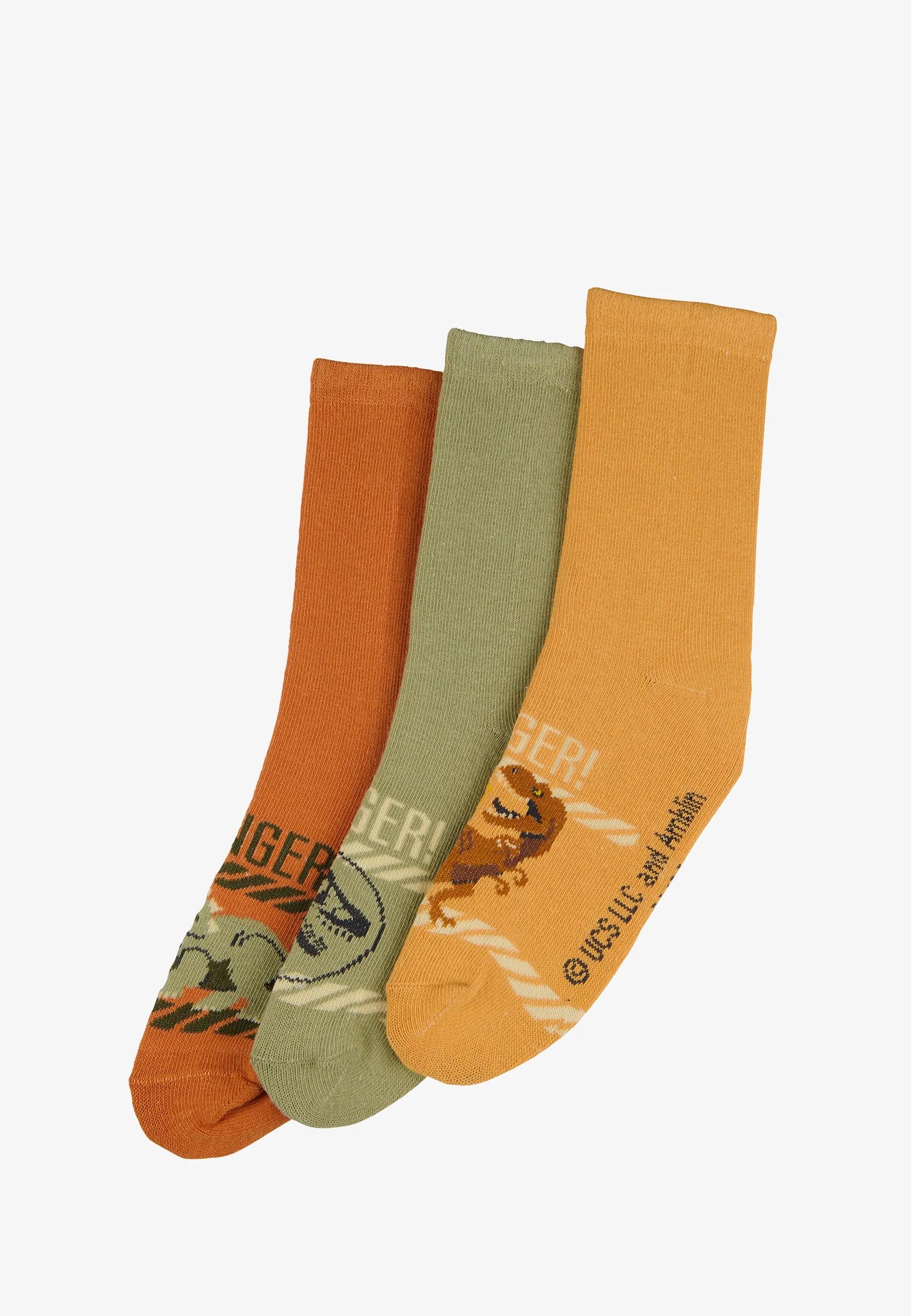 Paquete de 3 calcetines de Jurassic World
