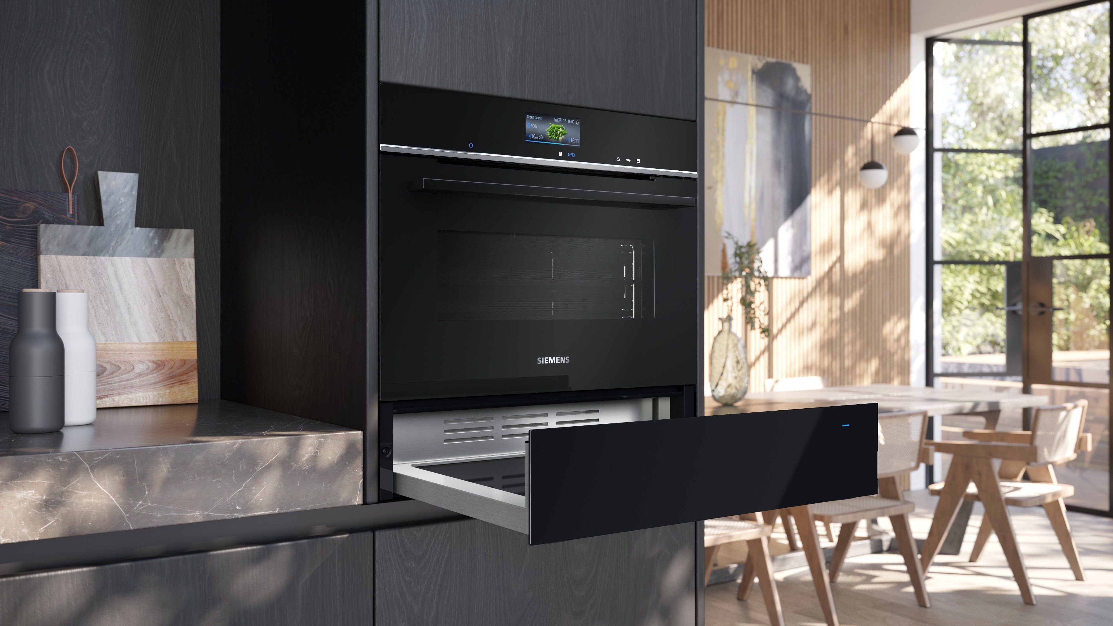 SIEMENS Einbau-Wärmeschublade BI710C1B1
