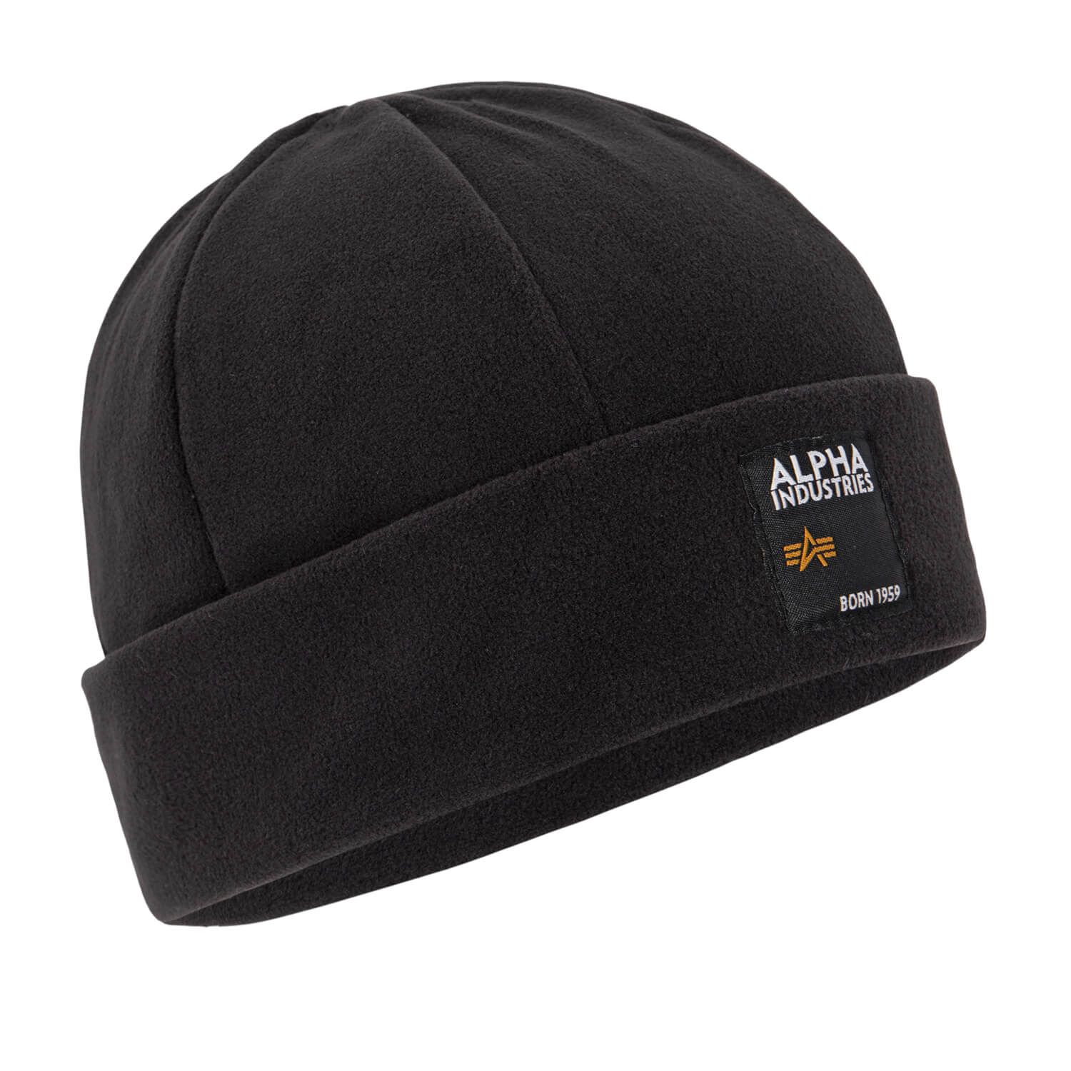 Label Fleece Beanie