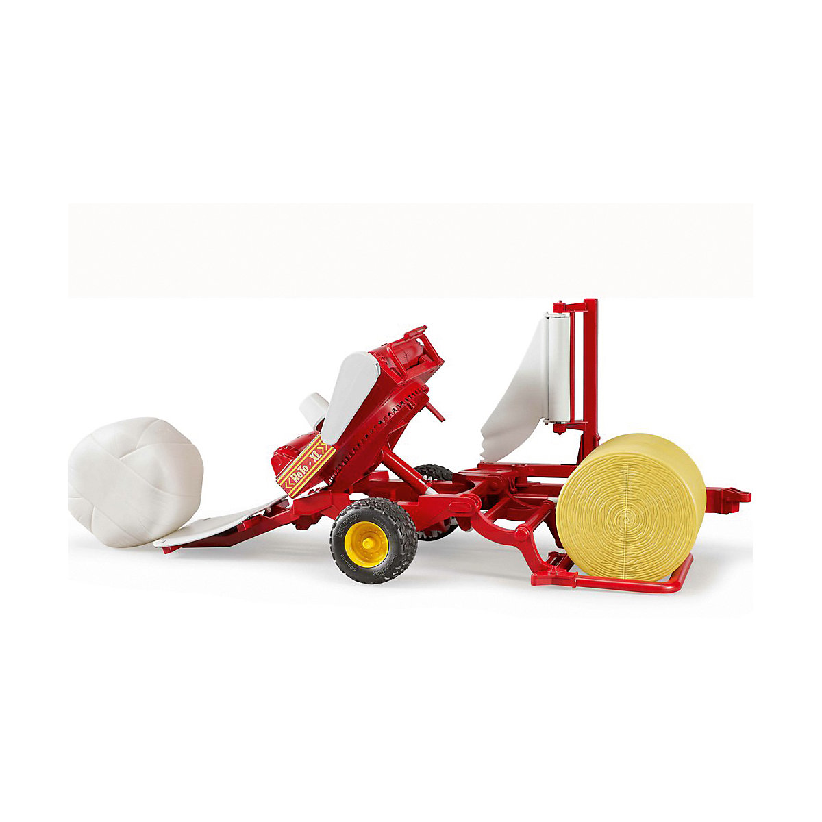 BRUDER 02122 PSL Ballenwickler mit Rundballen