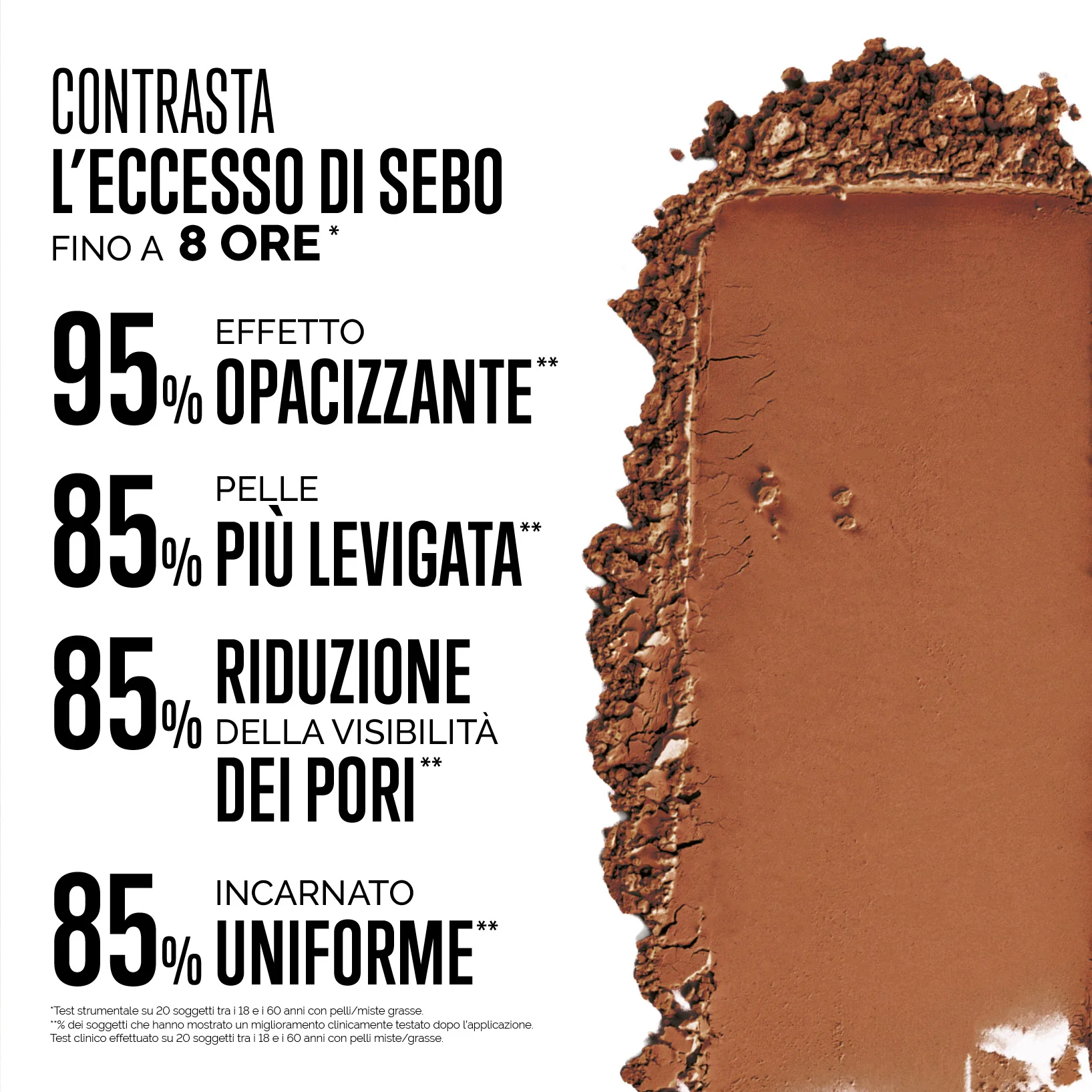 Polvos compactos para el rostro VELVET LOCK