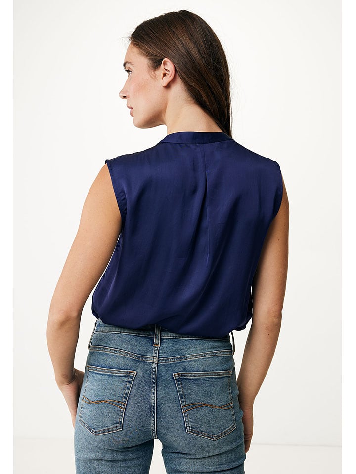 Mexx Blusentop in Dunkelblau günstig kaufen