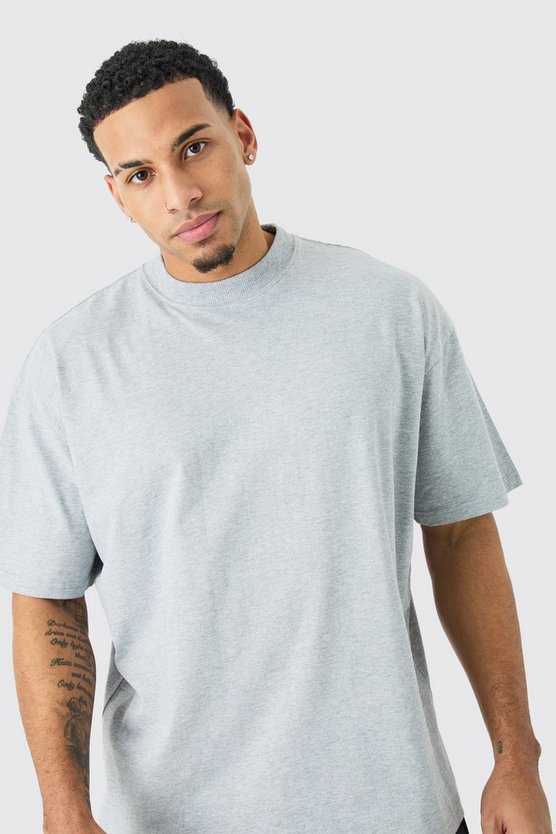 Oversize T-Shirt mit Schmetterlings-Print