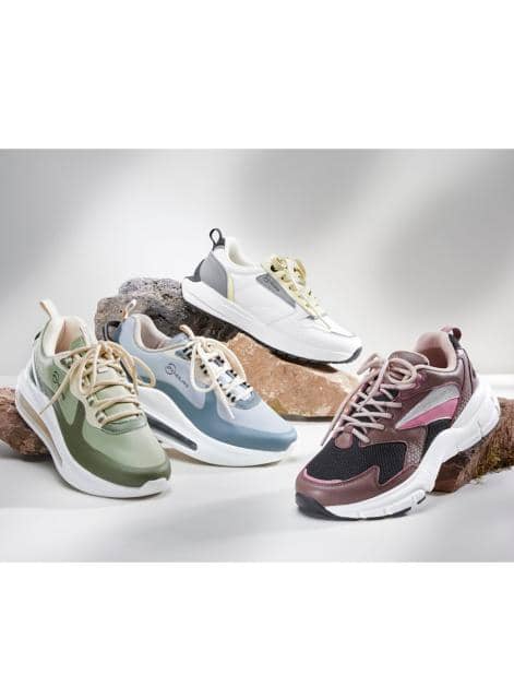 Sneaker mit Luftpolsterlaufsohle