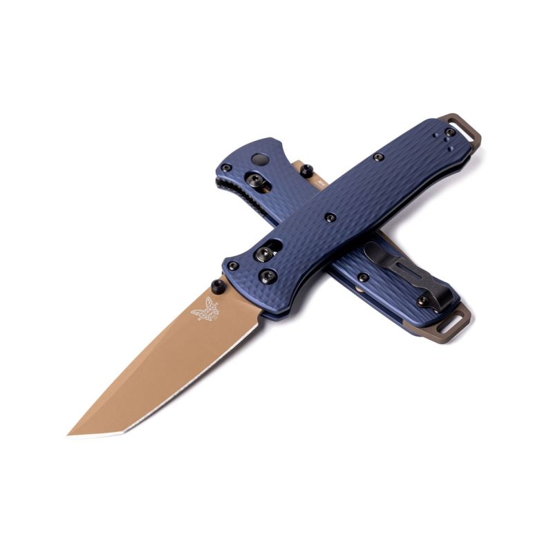 Benchmade Bailout 537FE-02 Crater Blue Tanto Plain