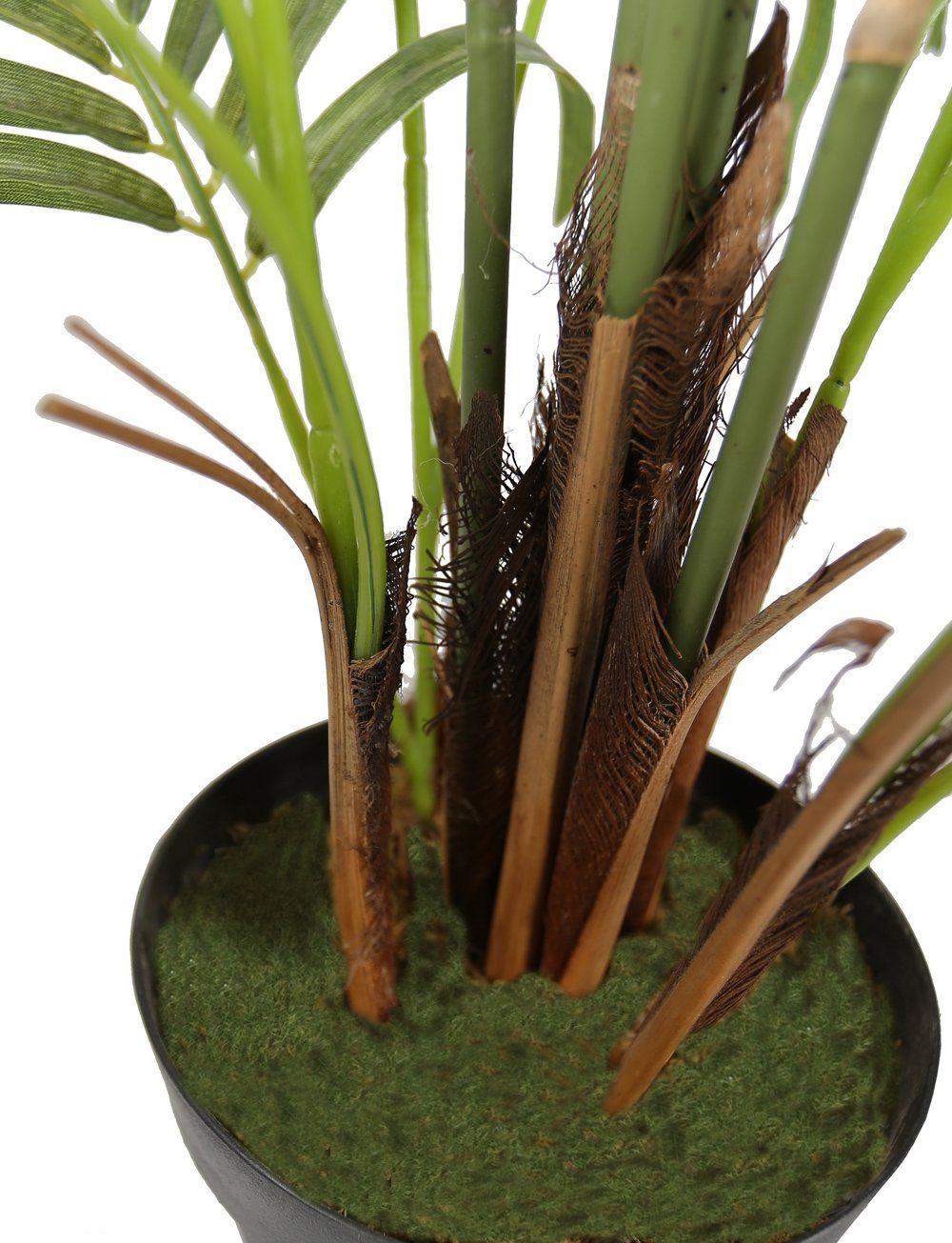 Kunstpalme KP102 Kunstpflanze 180 cm Palme, Arnusa, Höhe 180 cm, große künstliche Palme Pflanze im Topf