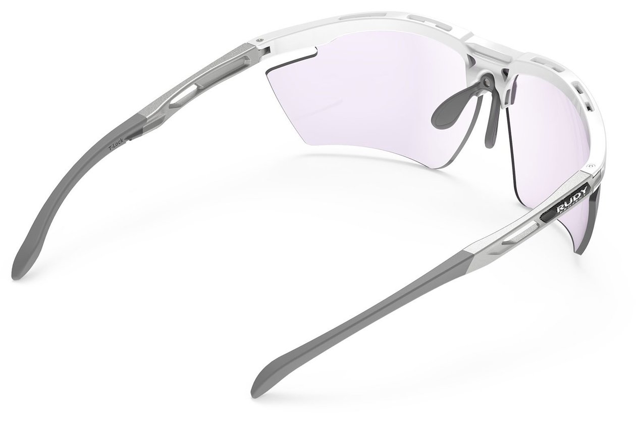 Rudy Project Magnus White Gloss / Impactx Photochromic 2 Laser Purple