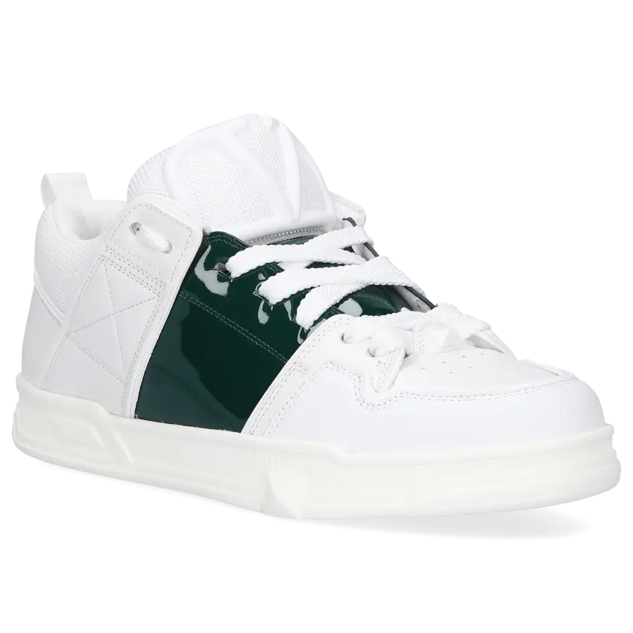 Valentino Garavani - Sneaker low OPEN SKATE Kalbsleder - weiß