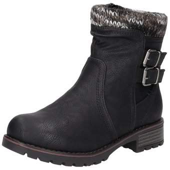 Barbarella Stiefelette in schwarz