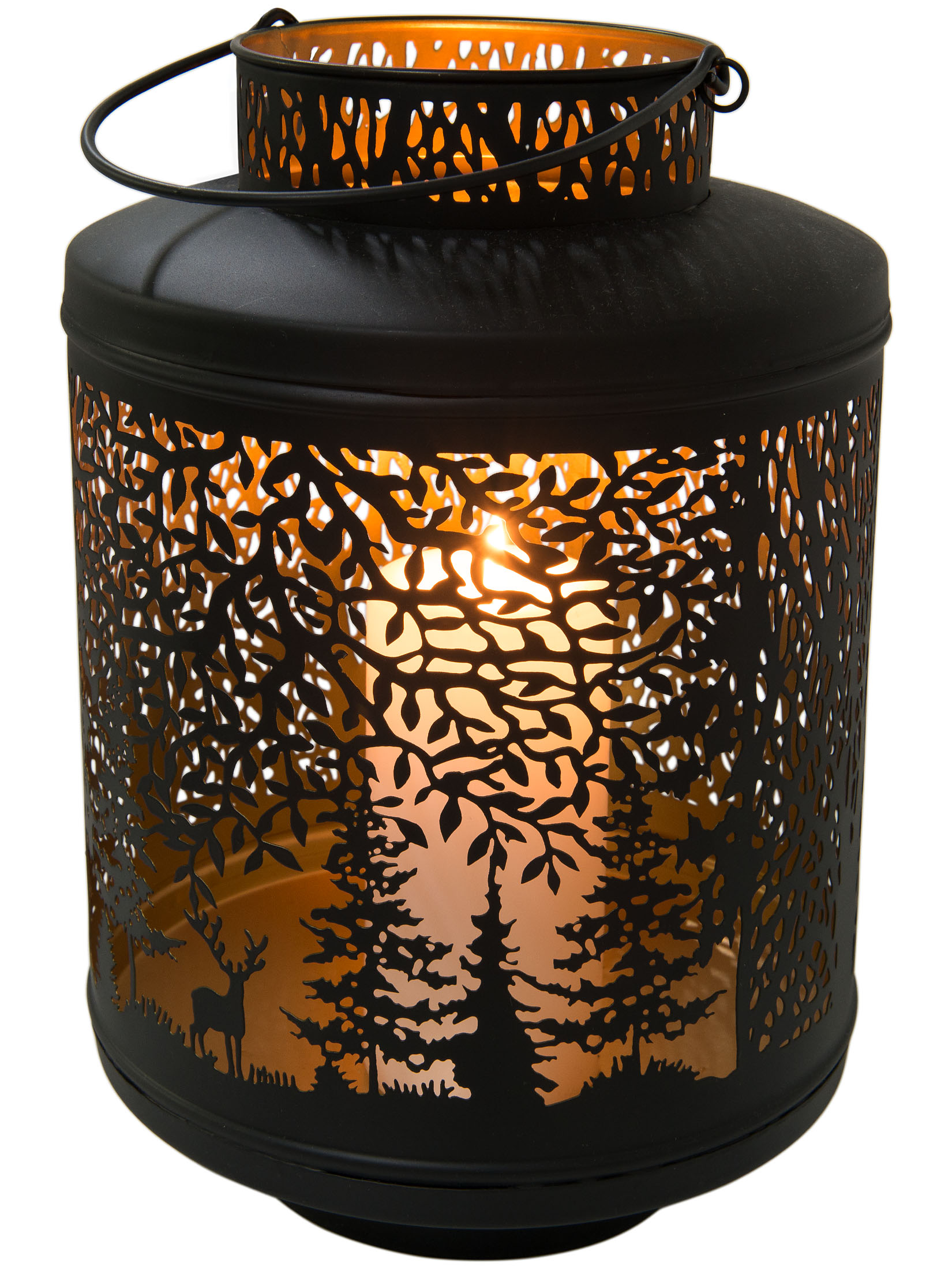 Caliano Laterne, Black/Gold