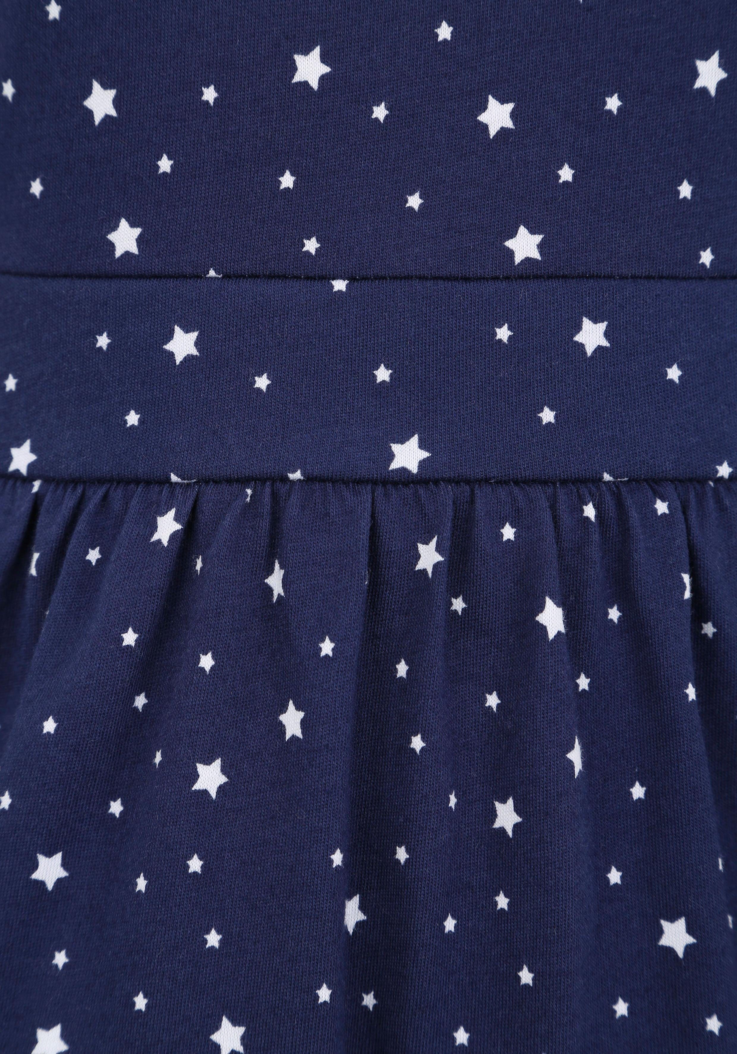 KIDSWORLD Jerseykleid STERNE (Packung, 2-tlg) mit Haarband