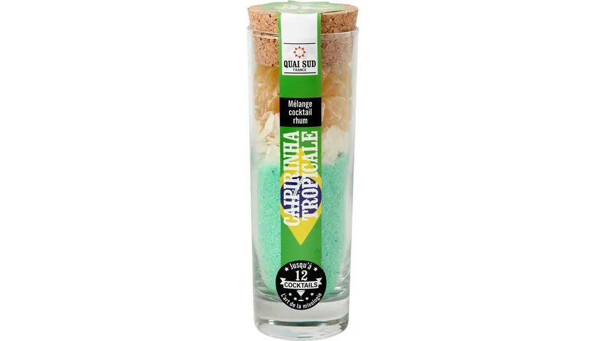 Quai Sud Cocktail Zubereitung  für Caipirinha im Cocktailglas 120 g