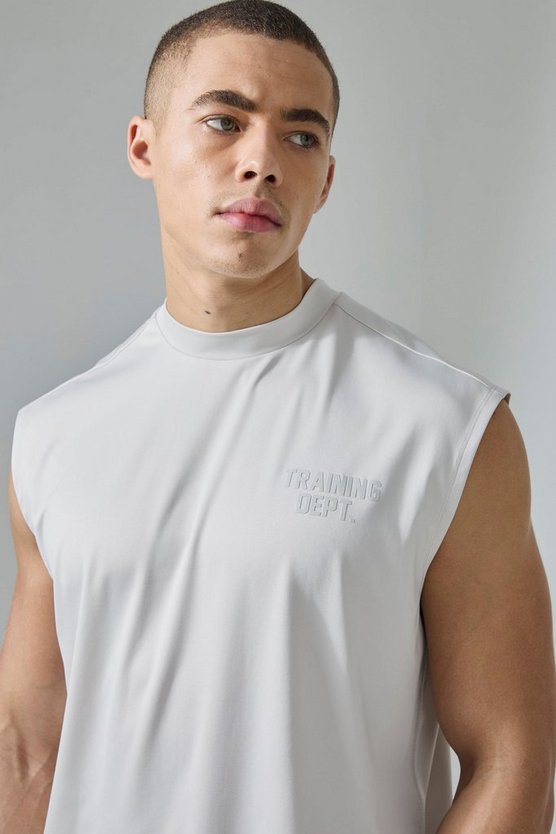 Oversize Active Training Dept Tanktop