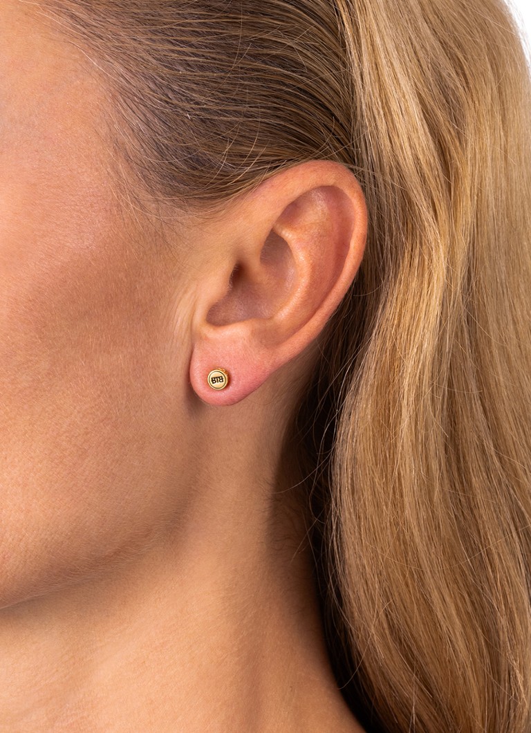 Buddha to Buddha Barbara single stud earring gold plated