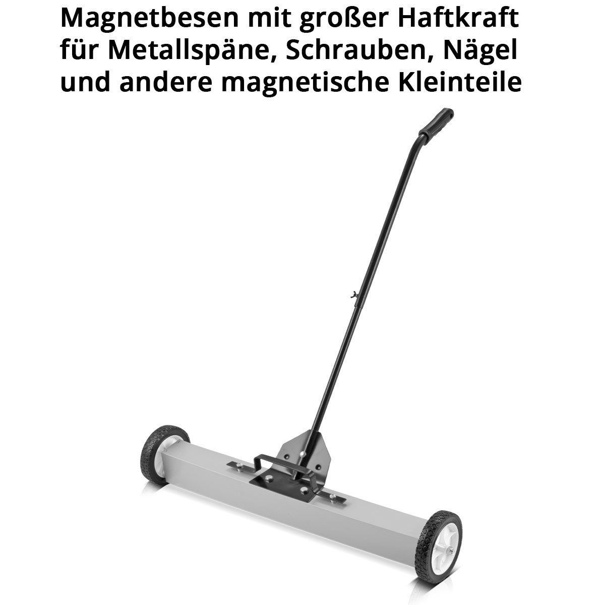STAHLWERK Handkehrmaschine Magnet-Bodenkehrer MBK-36 ST mit 914 mm Breite, 91,4 cm Arbeitsbreite, (Packung, 1-St)