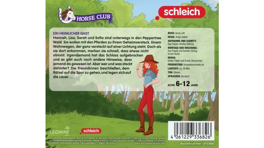 Schleich Horse Club CD 23
