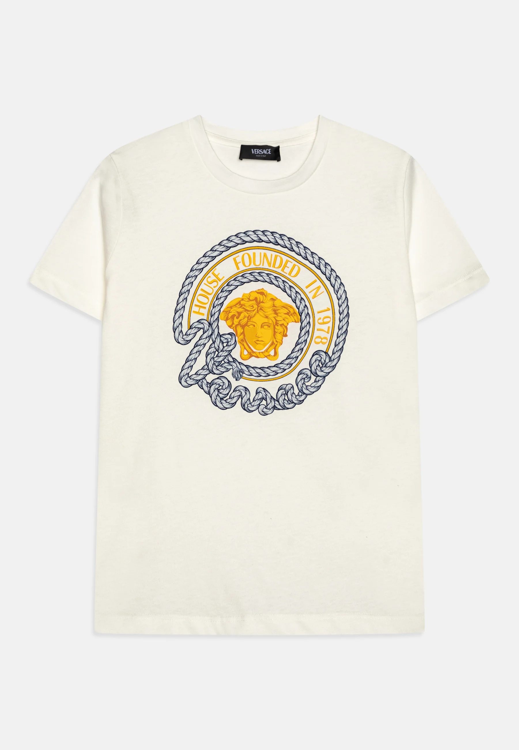 Versace MEDUSA MARINE PRINT UNISEX - Camiseta con estampado