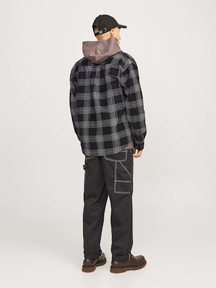 Jack & Jones Hemdjacke in Schwarz günstig kaufen
