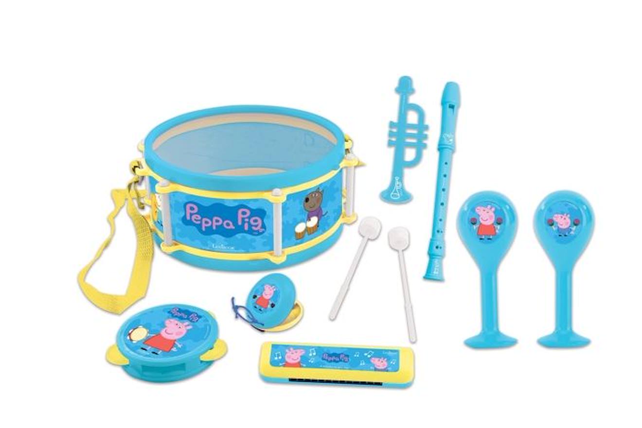 Set Musical Peppa Pig bleu