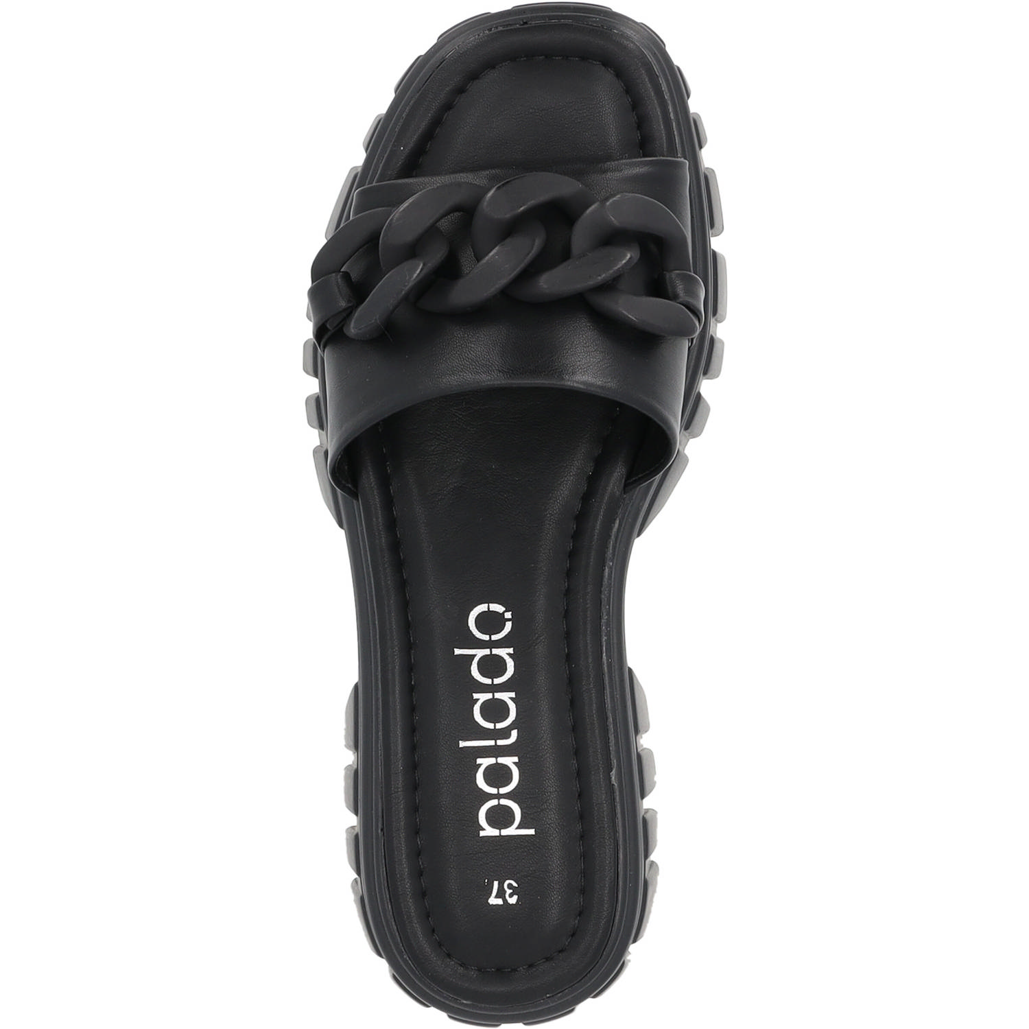 Palado Quinn, Plateau-Sandaletten, Damen, Schwarz